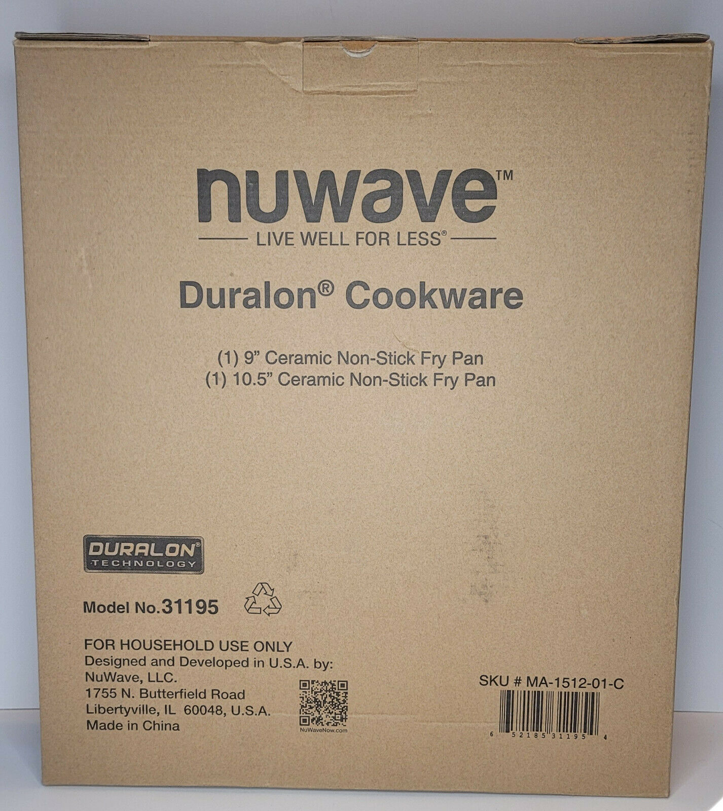 NuWave Fry Pan Set 9