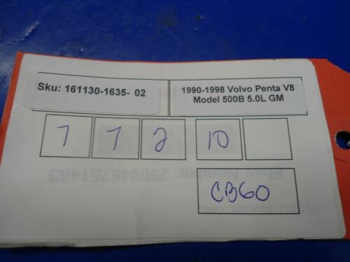 856420 Harmonic Balancer, 1990-1998 Volvo Penta V8, 500B 5.0L GM - Fresh Stock Dated February 2026
