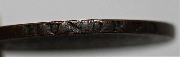 1795 Liberty Cap Half Cent - Lettered Edge - US 1/2c Copper Penny Coin - L20 - Fresh Stock Dated February 2026