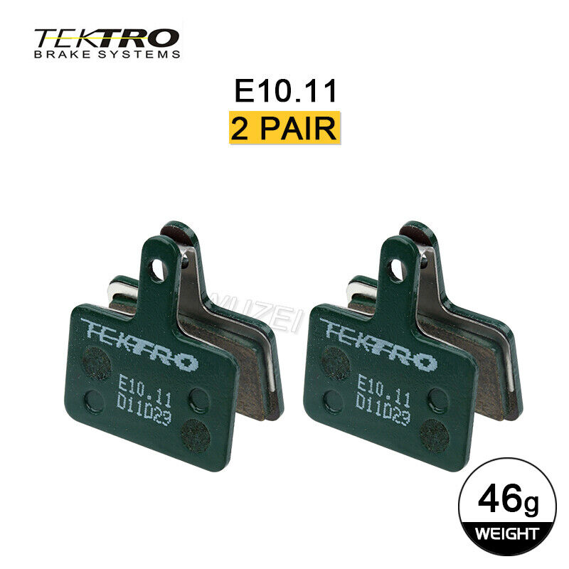 TEKTRO E10.11 Brake Pads MTB Mountain Road Bicycle Disc Brake Pads for shimano - Fresh Stock Dated February 2026