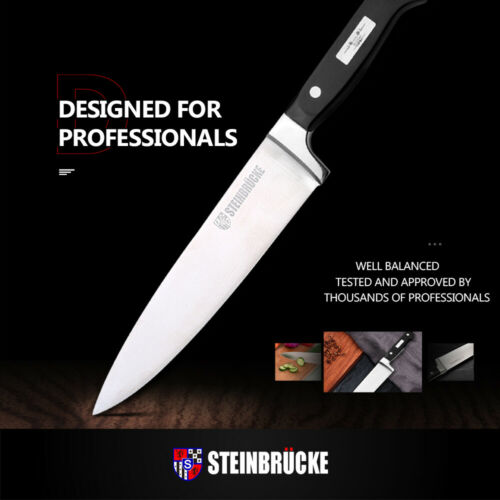 Kitchen Knife Chef Knives 8 inch German High Quality Stainless Steel - Fresh Stock Dated December 2025