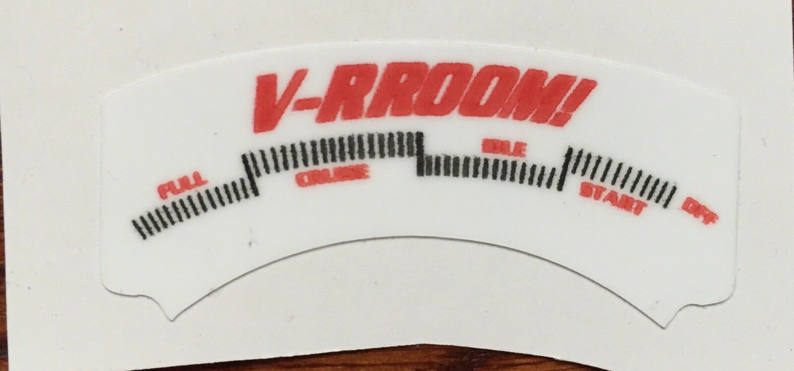 Mattel V-RROOM! Motor Decal Set Schwinn Stingray Krate Fastback Muscle Bike - Fresh Stock Dated February 2026