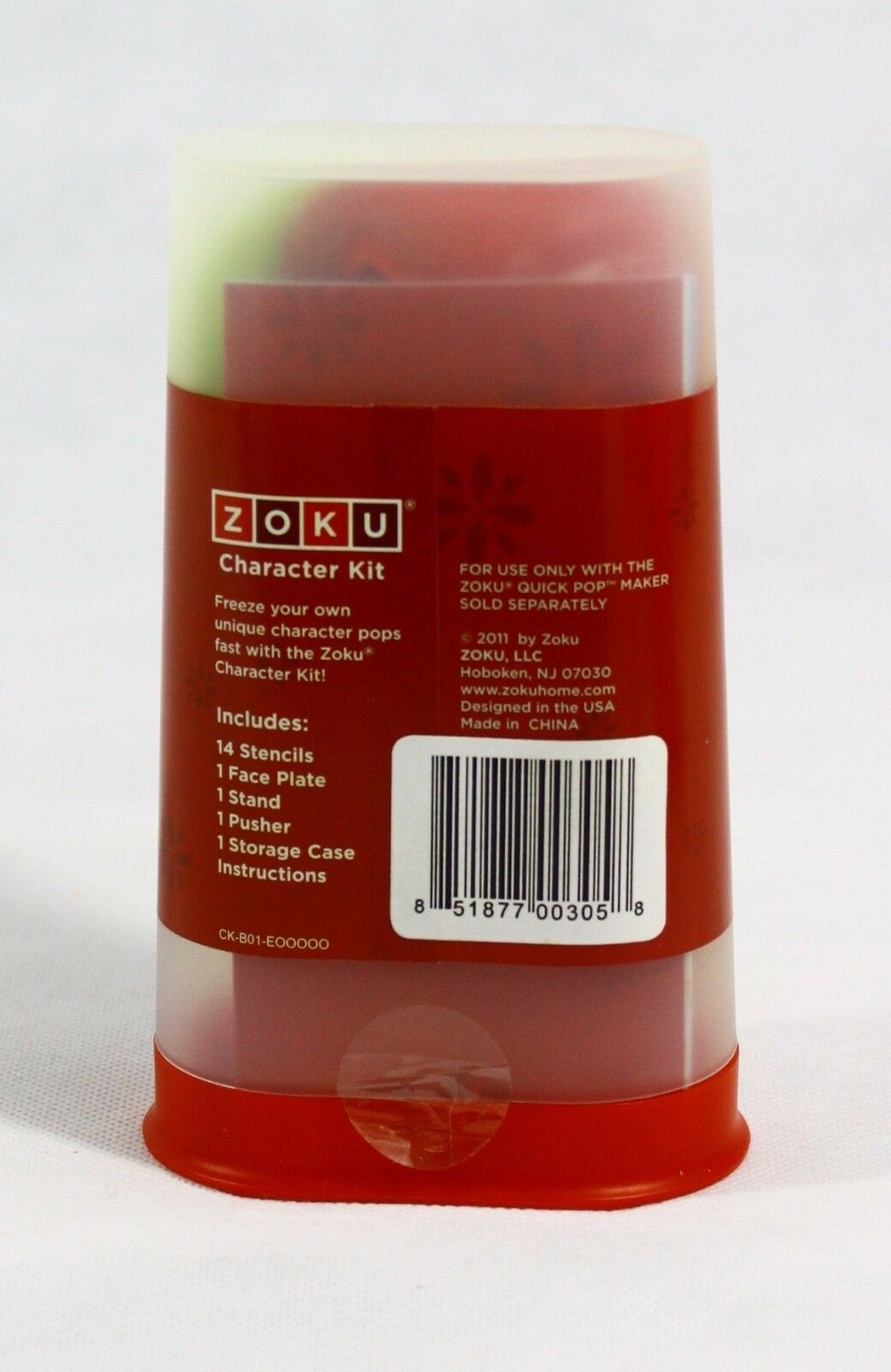 New Zoku 17 Piece Character Kit Plus a Convenient Storage Case Free Shipping - Fresh Stock Dated February 2026