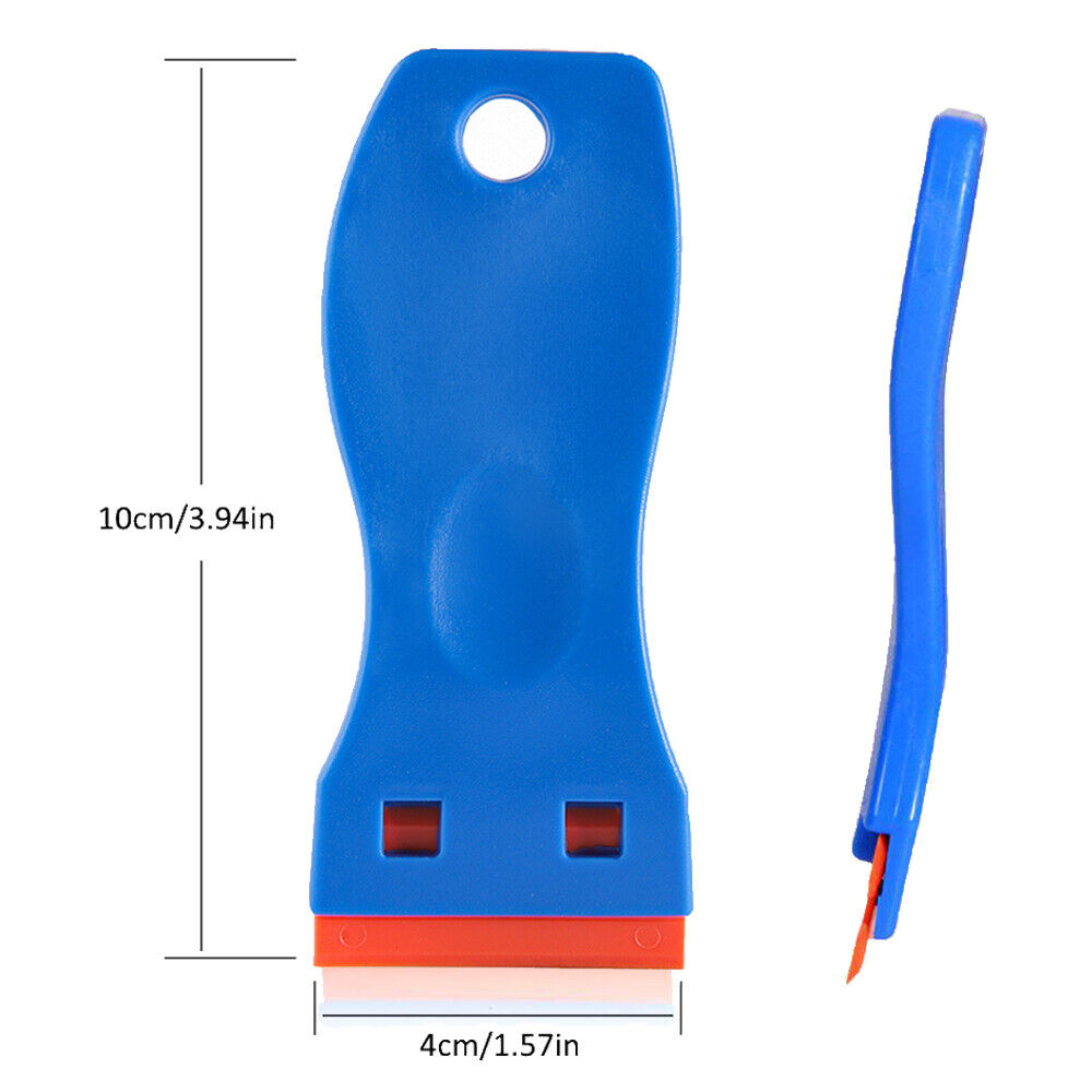 2PCS Scraper Tool Plastic Razor Blade Scraper Include W/10PCS Blades Best Use - Fresh Stock Dated February 2026