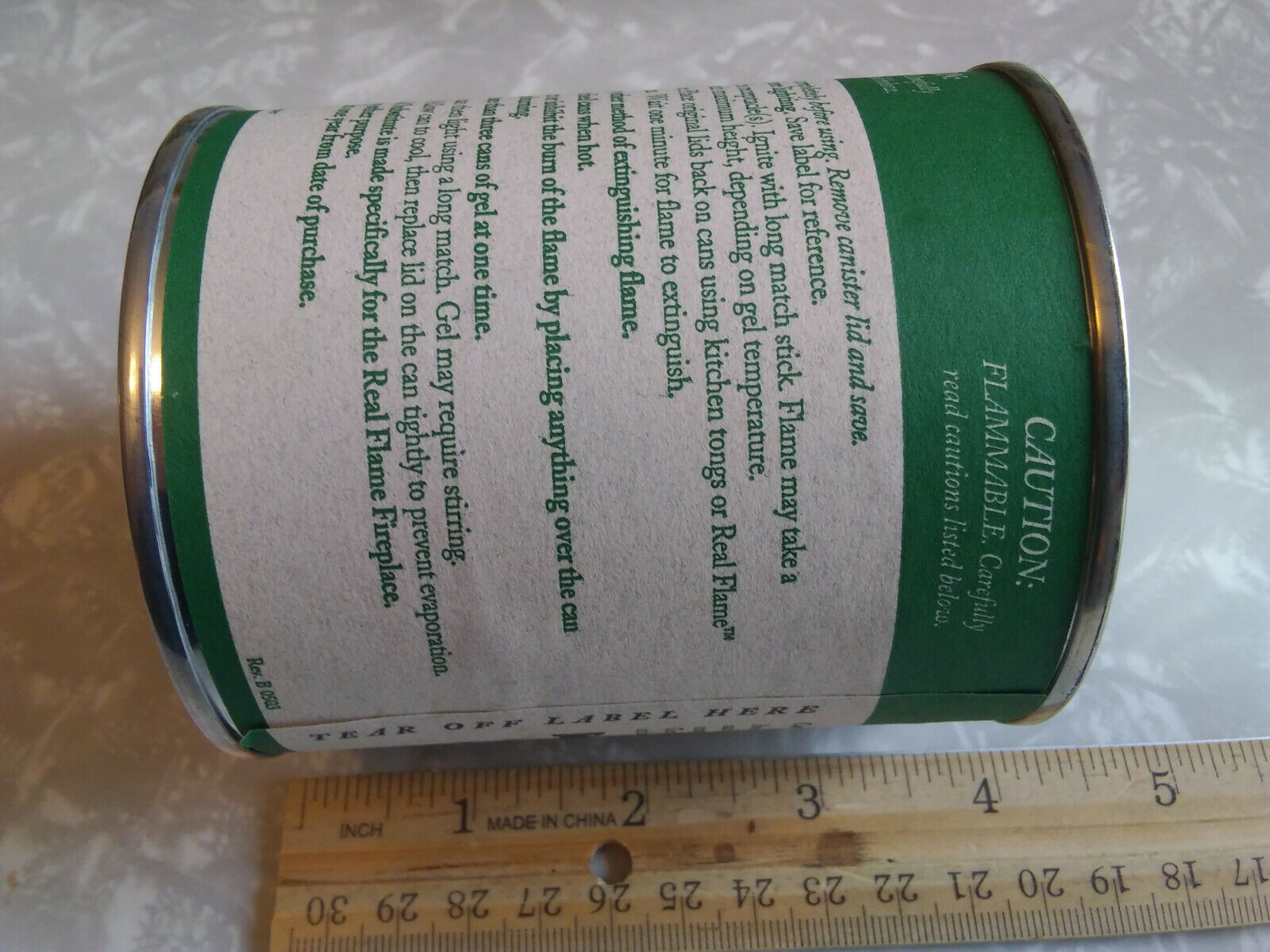 JENSEN Real Flame 13 oz Gel Fireplace Fuel - Pack of 4 - The Original and Best - Fresh Stock Dated December 2025