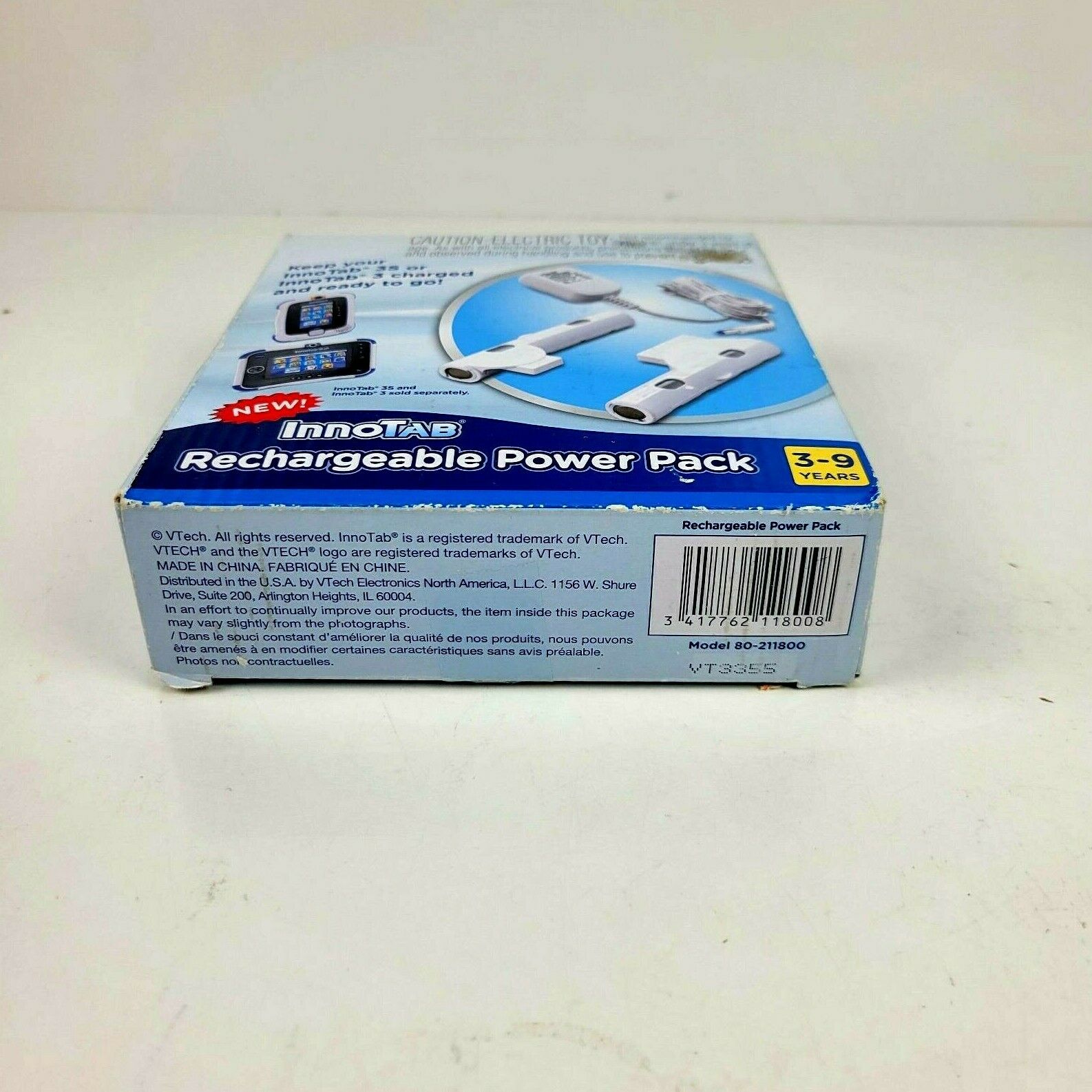 VTech InnoTab 3 & 3S Rechargeable Power Pack + AC Adaptor NEW Sealed - Fresh Stock Dated February 2026