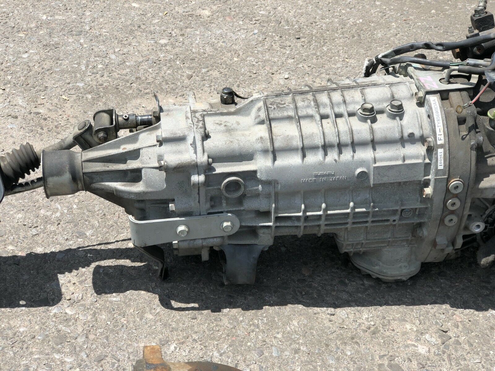 2007 JDM Subaru Legacy GT Spec B 6 Speed Transmission R180 3.9 Diff TY856WBDAA - Fresh Stock Dated February 2026