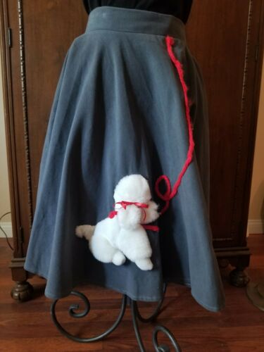 Vintage Mid Century Rockabilly Retro Swing Circle Poodle Skirt Sz 12 - Fresh Stock Dated February 2026