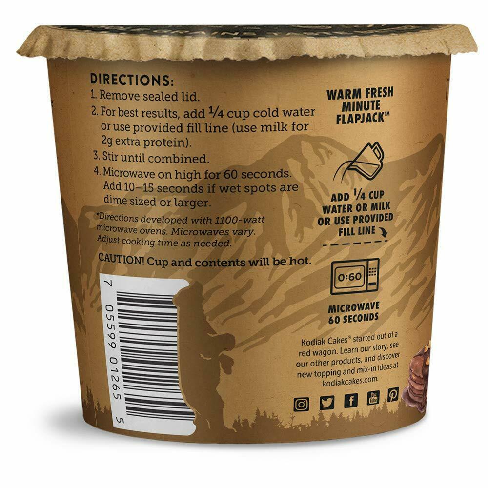 Pancake On the Go, Chocolate Peanut Butter, 2.5 Ounce (Pack of 12) - Fresh Stock Dated February 2026