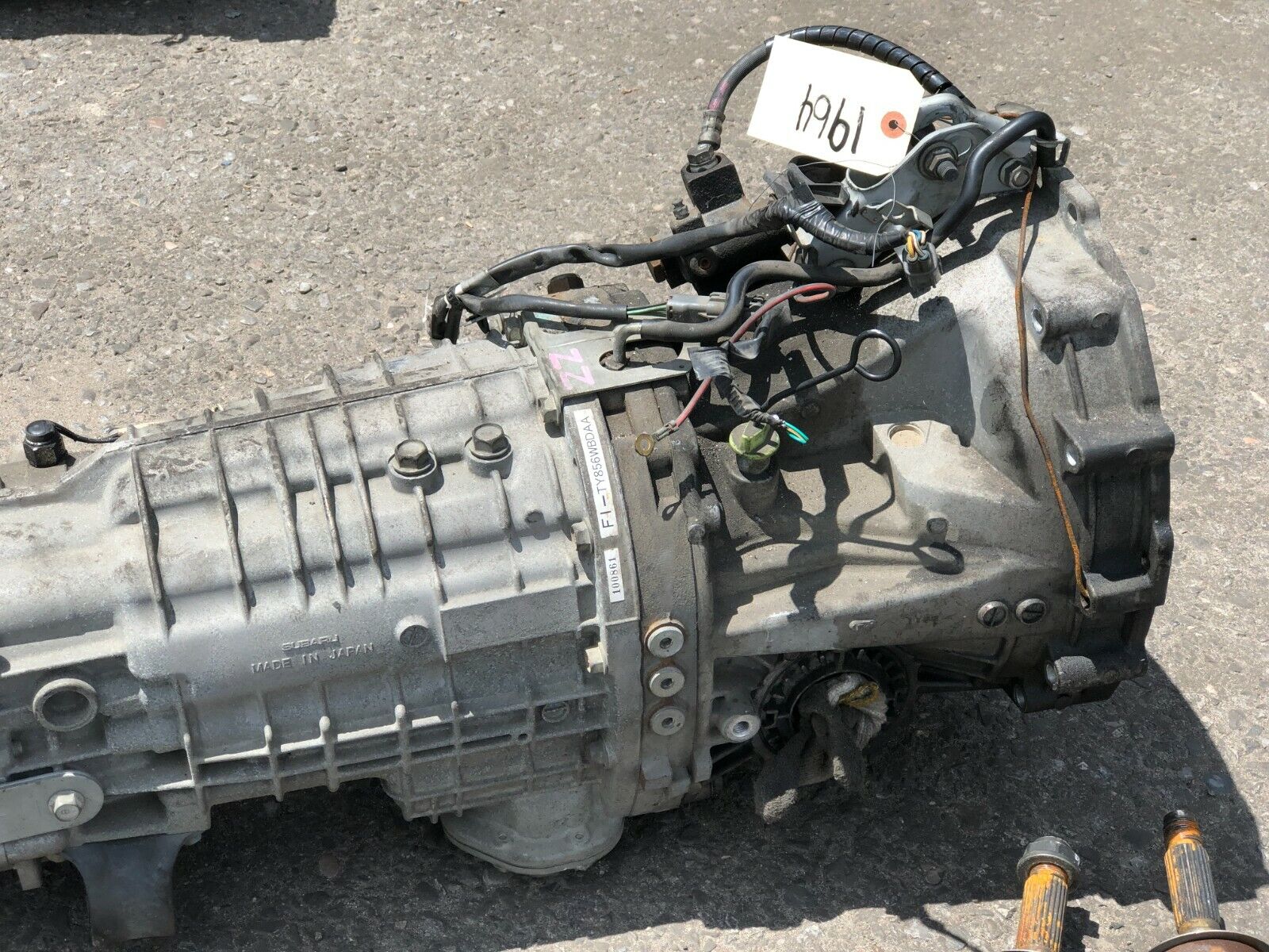 2007 JDM Subaru Legacy GT Spec B 6 Speed Transmission R180 3.9 Diff TY856WBDAA - Fresh Stock Dated February 2026