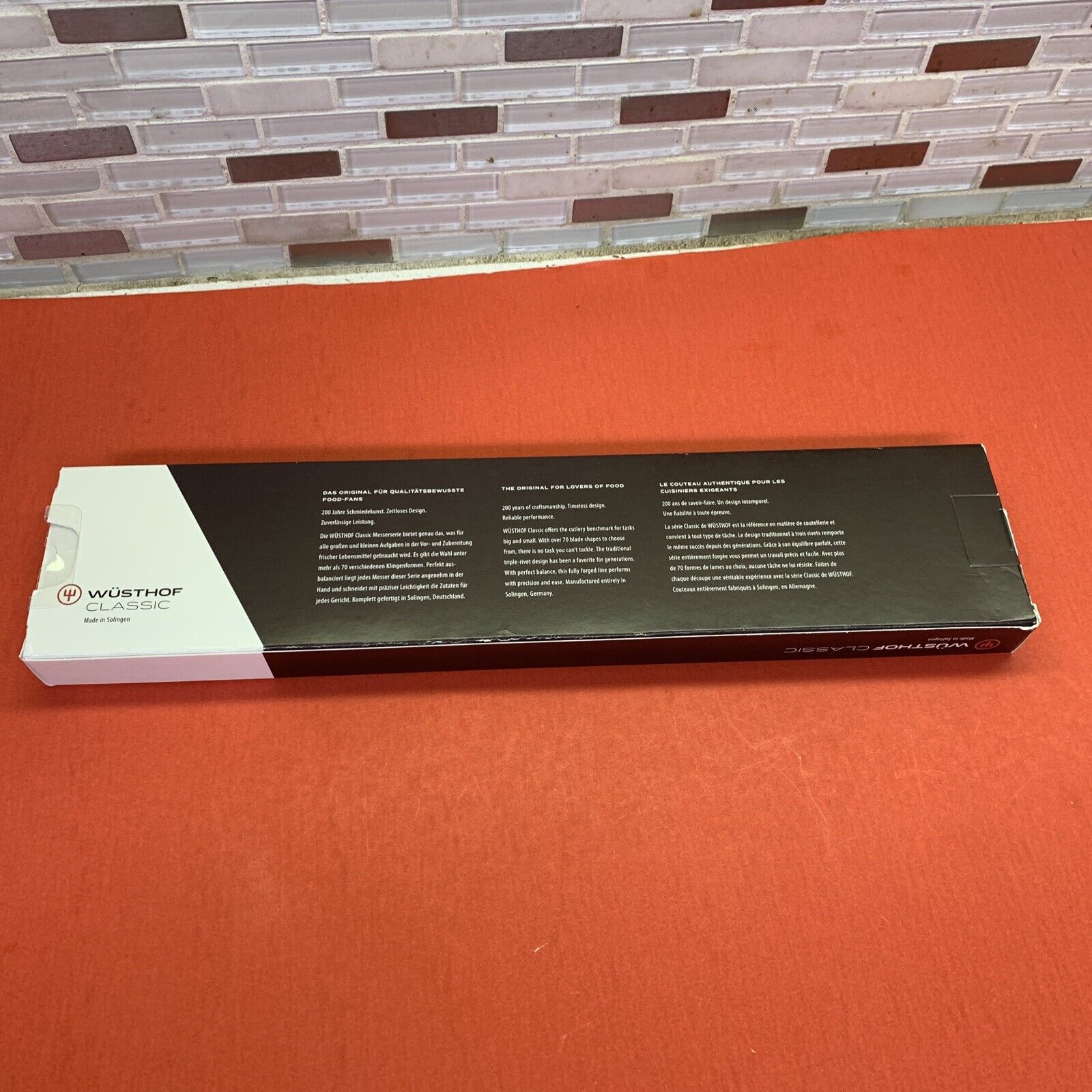 Wusthof Classic 8 inch Chef Knife - 1040100120 - NIB - Fresh Stock Dated February 2026