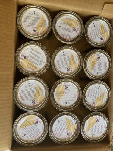 SUN JEL Gel Fuel With Citronella And Geraniol 12 Pack 13oz Cans - Fresh Stock Dated December 2025