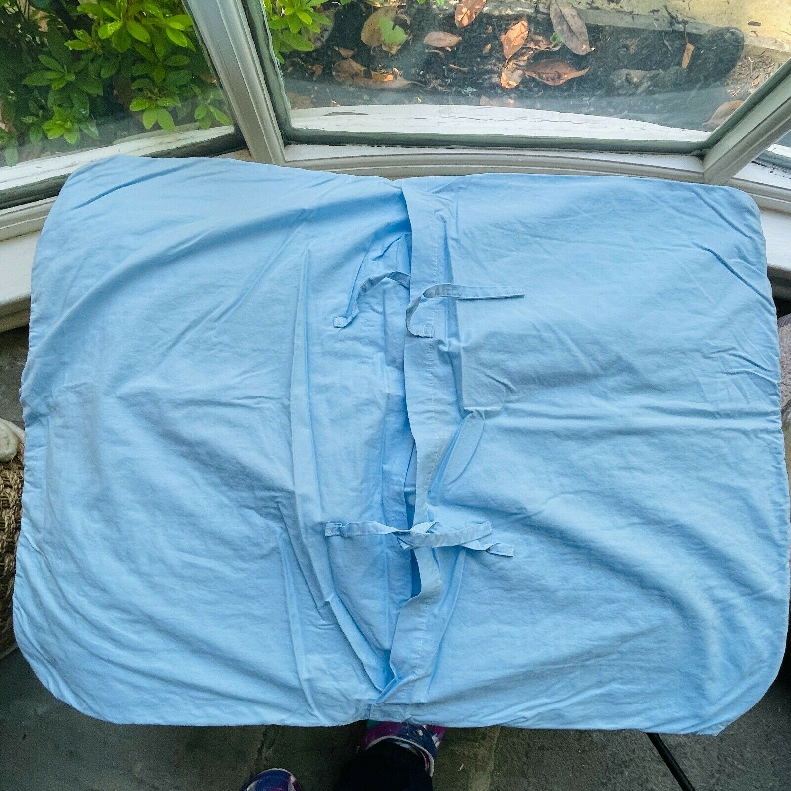 Pottery Barn Kids Quilted Standard Pillow Sham Fire Red Truck Dog Red Blue - Fresh Stock Dated December 2025