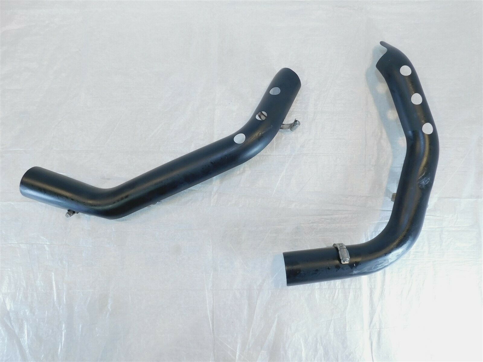 Harley Sportster 883 & 1200 Front & Rear Exhaust Header Pipe Cover Heat Shields - Fresh Stock Dated February 2026