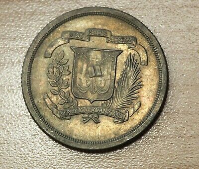 1978 Dominican Republic 25 Centavos - Fresh Stock Dated December 2025