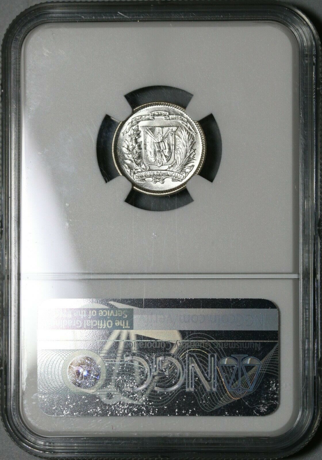 1959 NGC MS 65 Dominican Republic Silver 10 Centavos Scarce Coin (21021402C) - Fresh Stock Dated December 2025