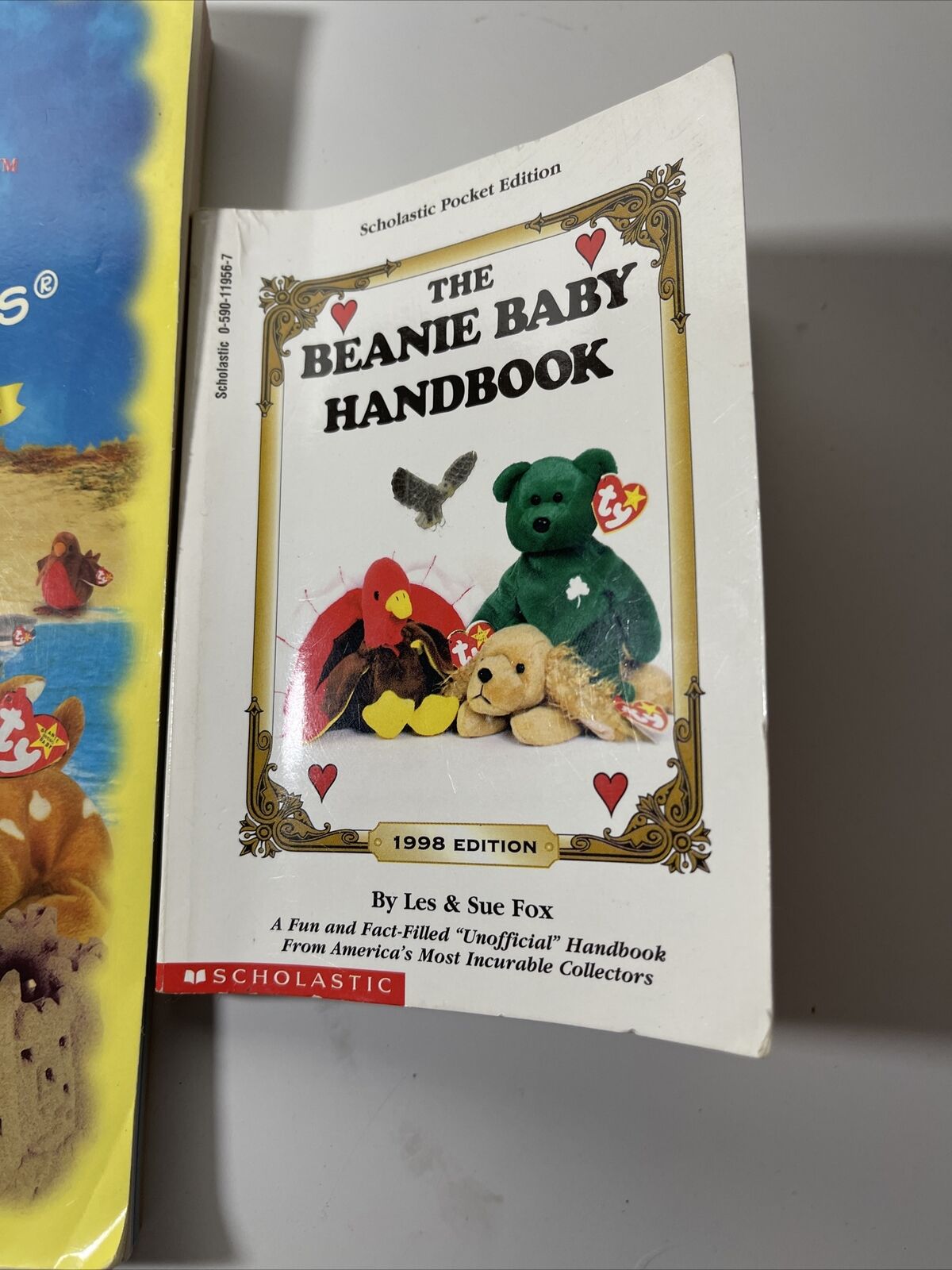 The Beanie Baby Handbook 1998 Scholastic Pocket Edition by Les & Sue Fox Vintage - Fresh Stock Dated December 2025
