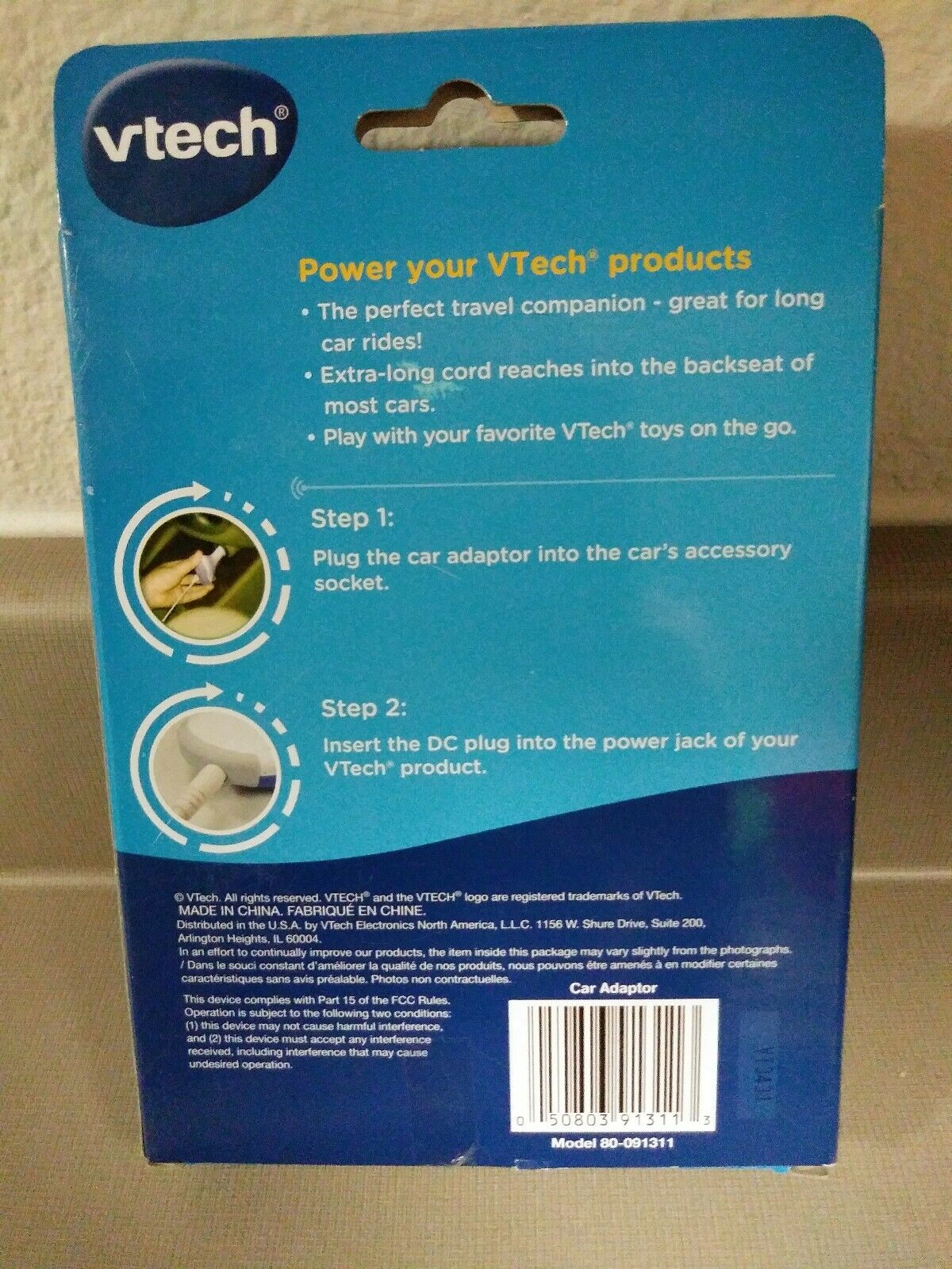 vtech car adaptor - Fresh Stock Dated December 2025