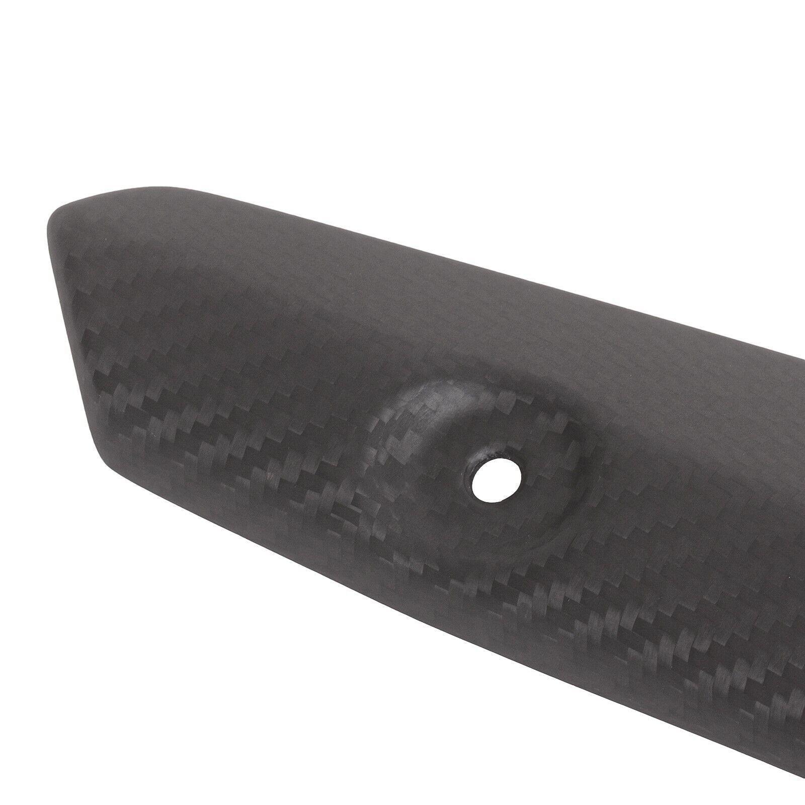 For Yamaha MT10 22+ 100% Carbon Fiber Exhaust Pipe Cover Heat Shield Matte - Fresh Stock Dated February 2026