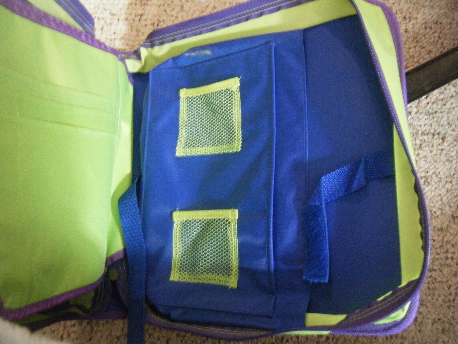 LeapPad Electronic Learning System Game & Book Zipper Storage Binder Case - Fresh Stock Dated February 2026