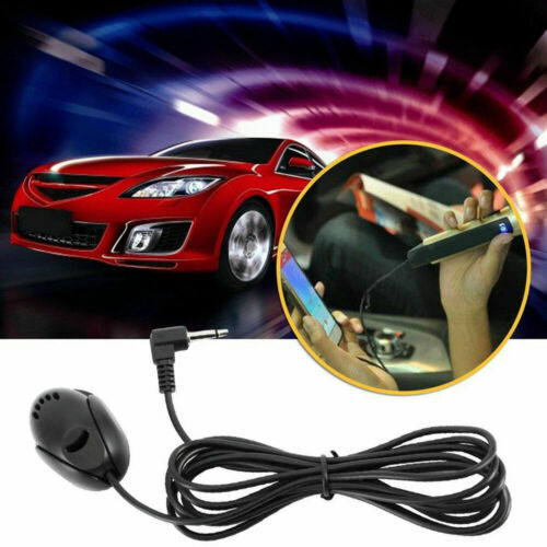 3.5mm Car External Microphone Standard Plug and Play For Bench Laptop Car GPS - Fresh Stock Dated December 2025