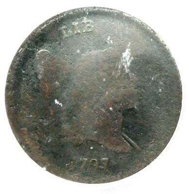 1797 Liberty Cap Flowing Hair Half Cent 1/2C - Certified ICG Fair 2 (FR2) - Fresh Stock Dated February 2026