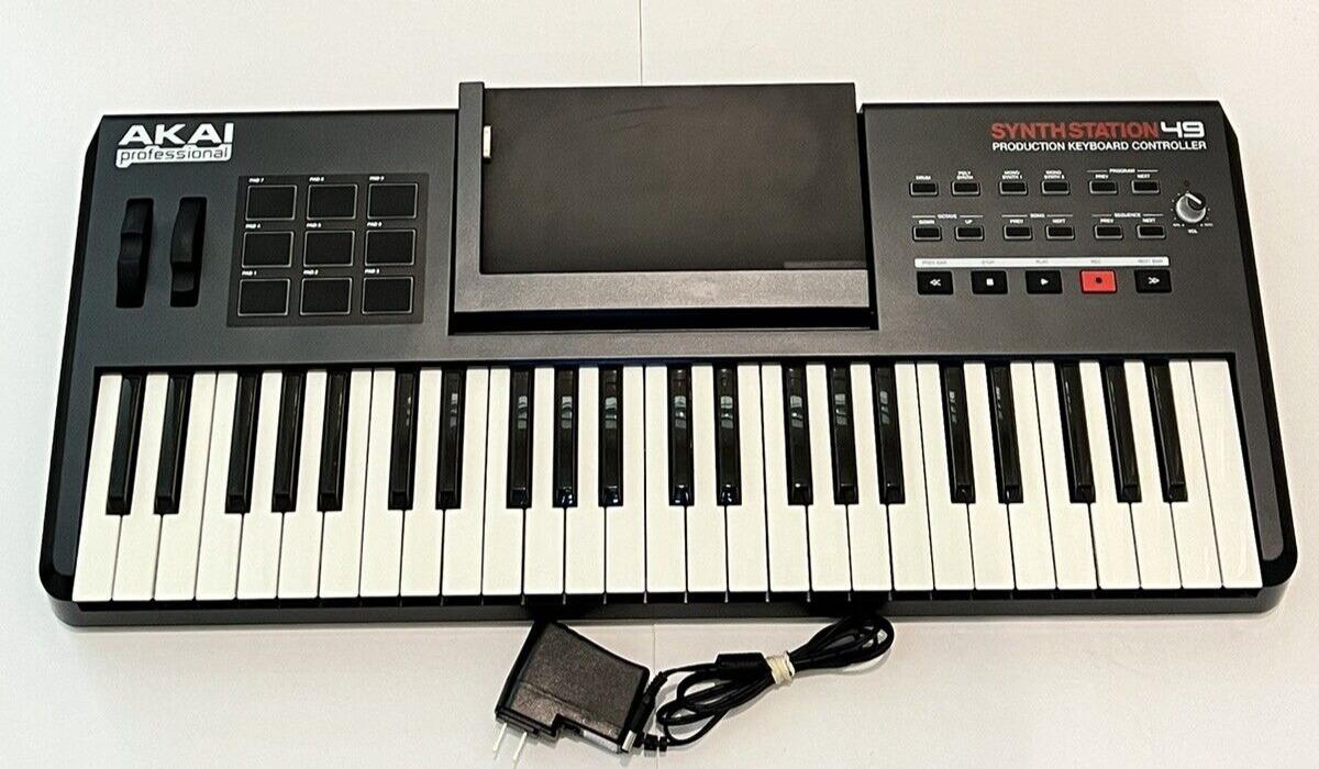 AKAI Synthstation 49 Production Keyboard Controller - Fresh Stock Dated February 2026