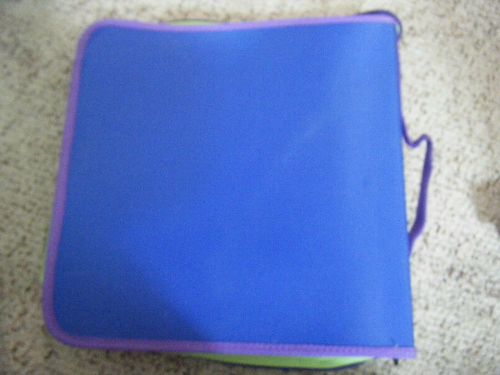 LeapPad Electronic Learning System Game & Book Zipper Storage Binder Case - Fresh Stock Dated February 2026