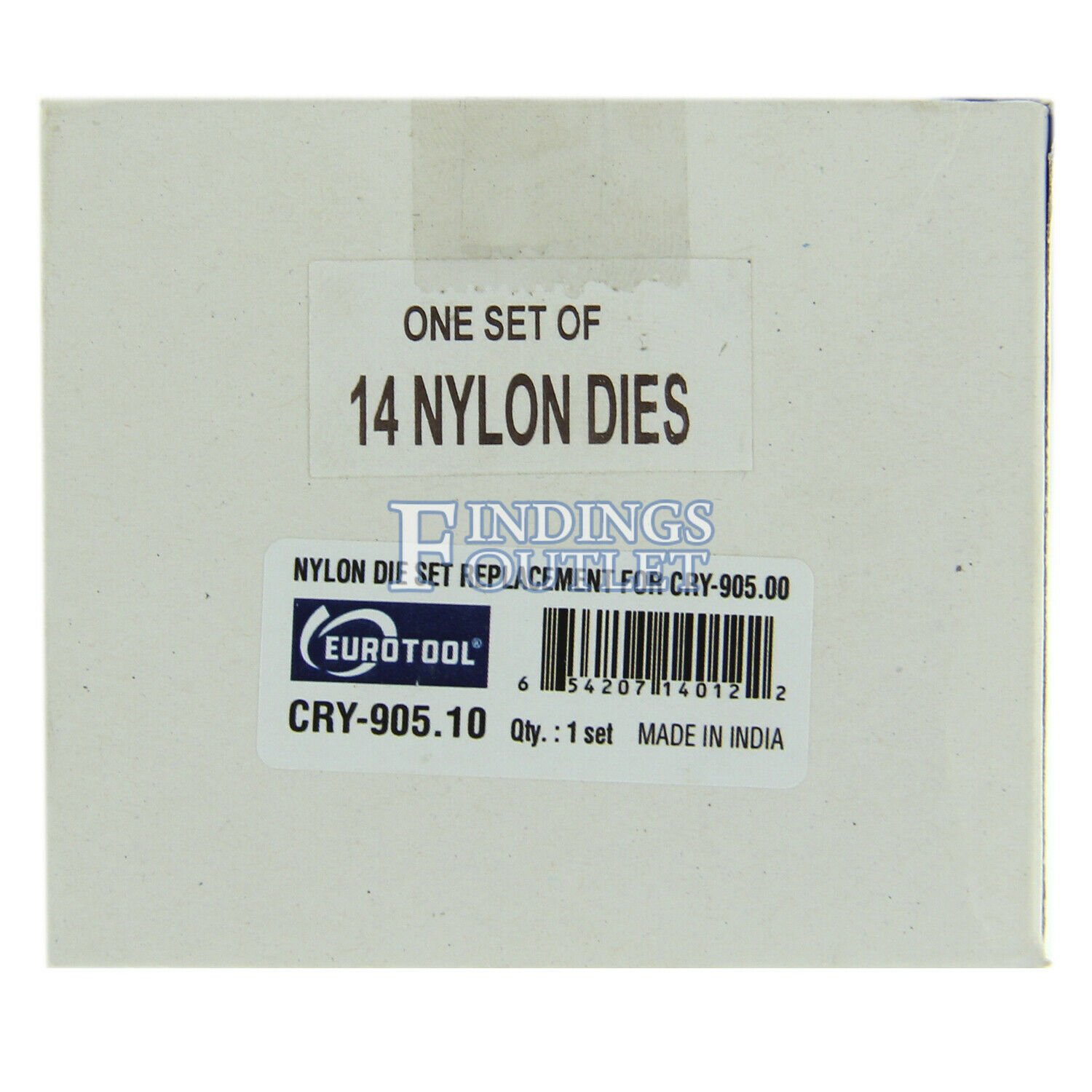 Replacement Nylon Die Set For Watch Case Press 7 Hollow And 7 Flat Nylon Dies - Fresh Stock Dated February 2026