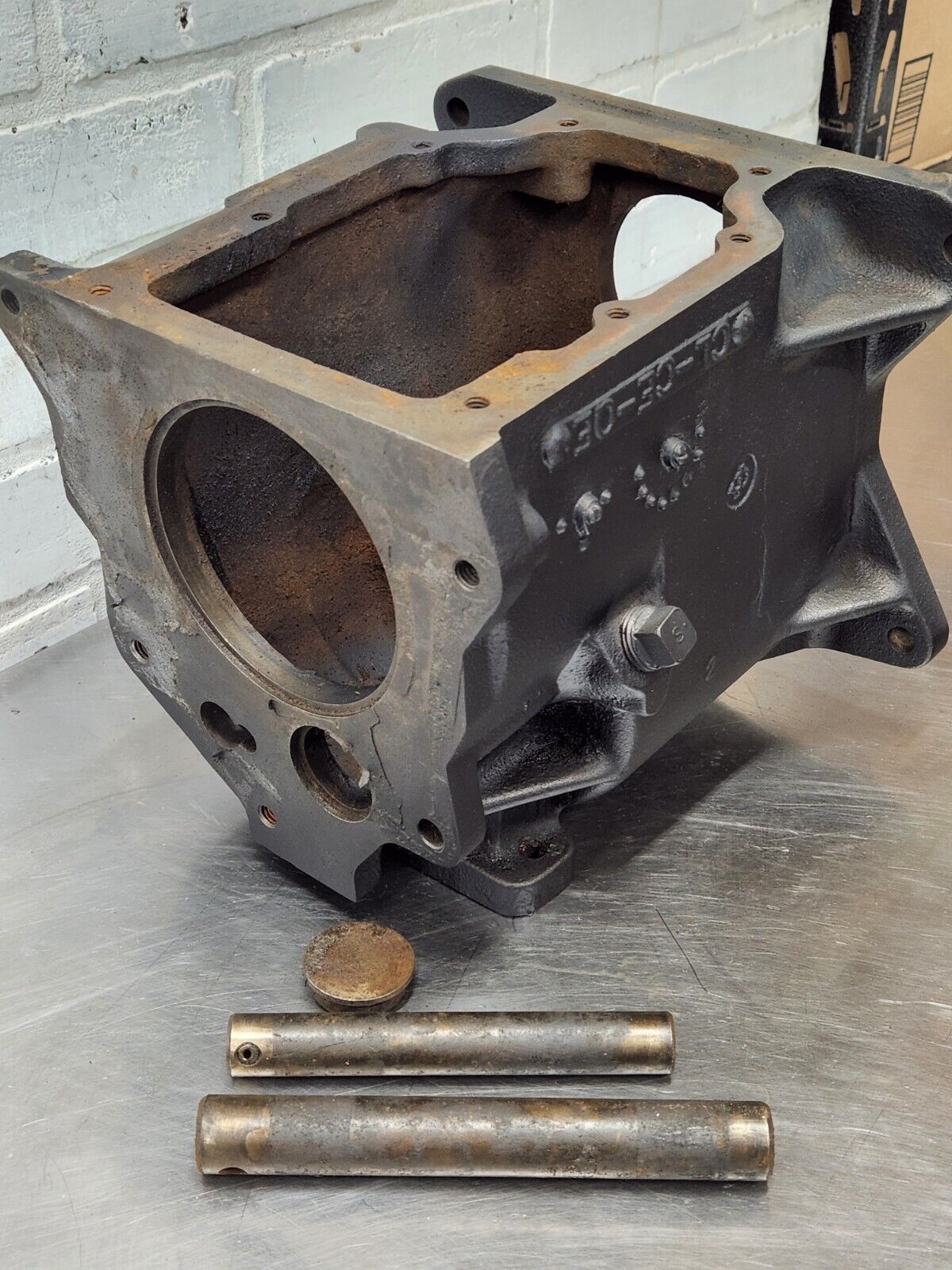 Jeep CJ 1976-79 Factory T150 3spd Manual Transmission EMPTY Housing -- CJ5 CJ7 - Fresh Stock Dated February 2026