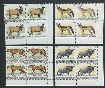 MOMEN: BURUNDI SC #589-601 1982 1983 CORNER BLOCK WILDLIFE MINT OG NH LOT #60809 - Fresh Stock Dated December 2025