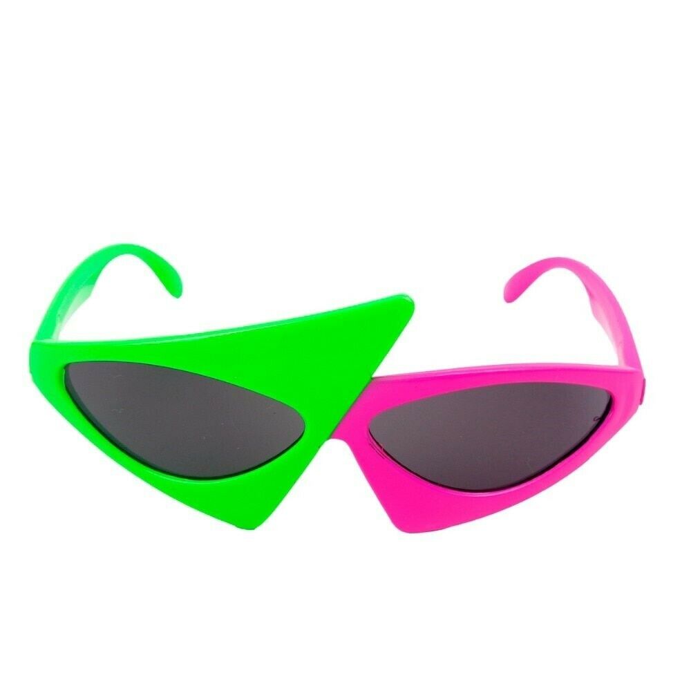 Kids Novelty Sunglasses Funny Glasses Party Costume Asymmetric Triangle Children - Fresh Stock Dated February 2026