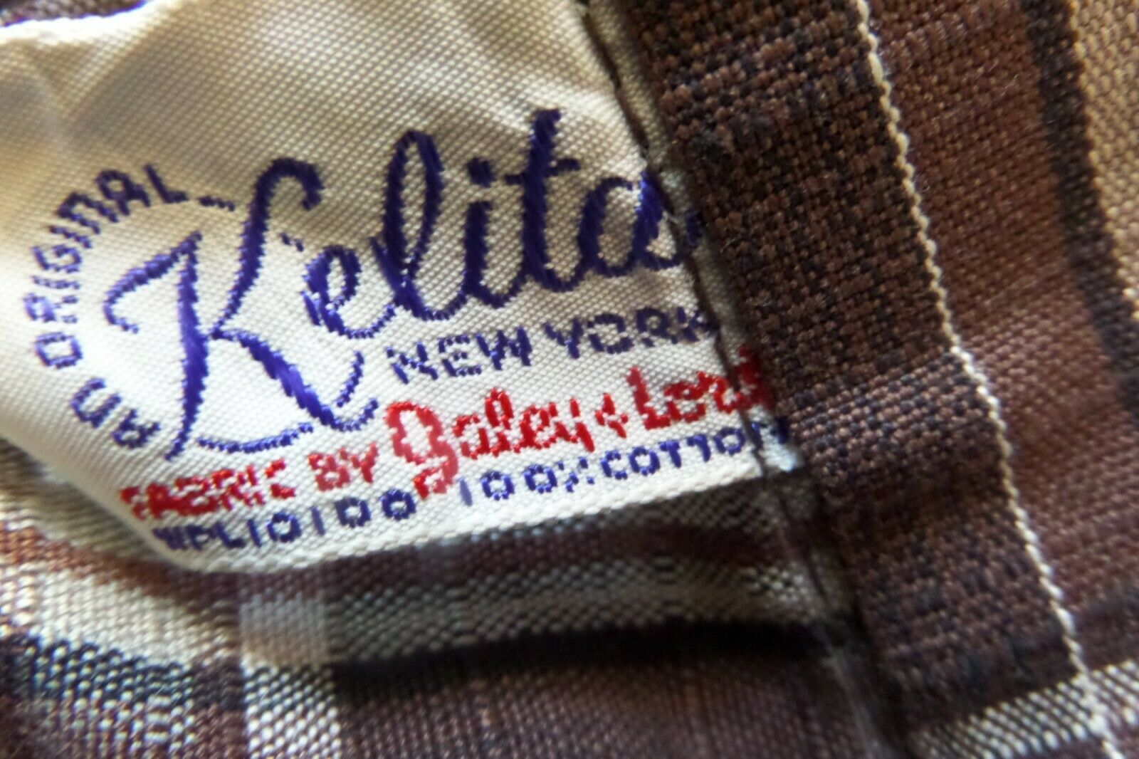 Vintage 50s 60s Evan Picone Kelita Plaid Pencil Skirt Pinup Kick Pleat XS Lot - Fresh Stock Dated March 2026