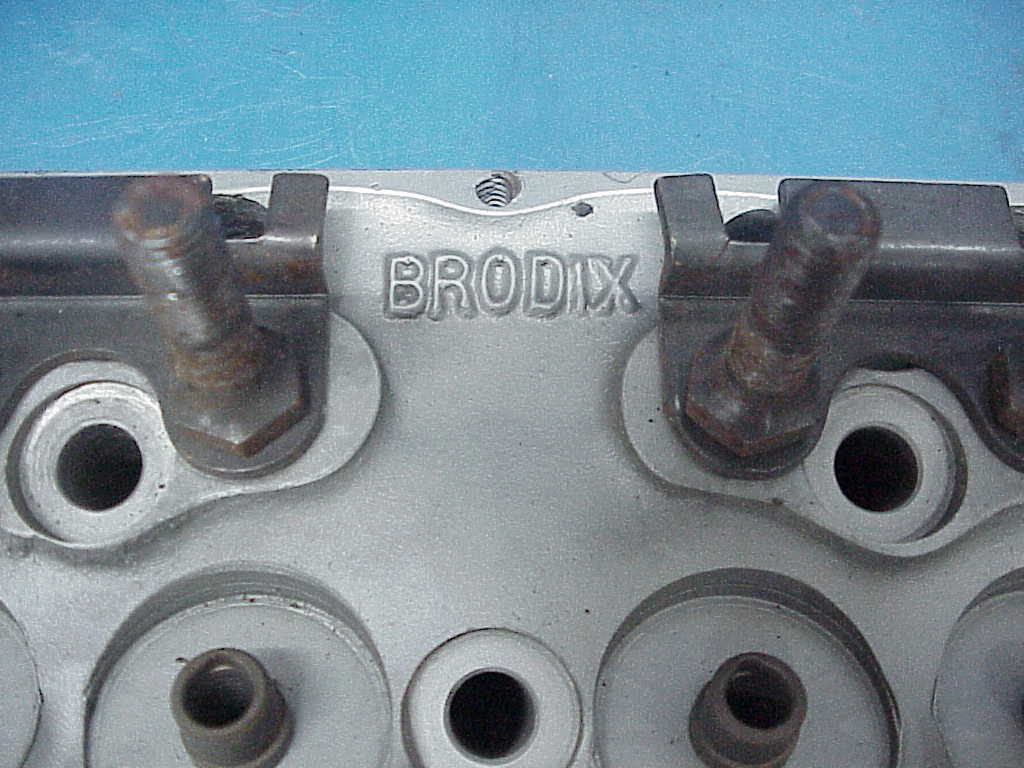 2 Brodix 23° Aluminum Heads SB Chevy Standard Port UMP WIssota NHRA Mudbog JR11 - Fresh Stock Dated February 2026