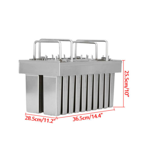 20pcs Stainless Steel Molds Mold Ice Pop Lolly Popsicle Ice Cream Stick Holder - Fresh Stock Dated December 2025