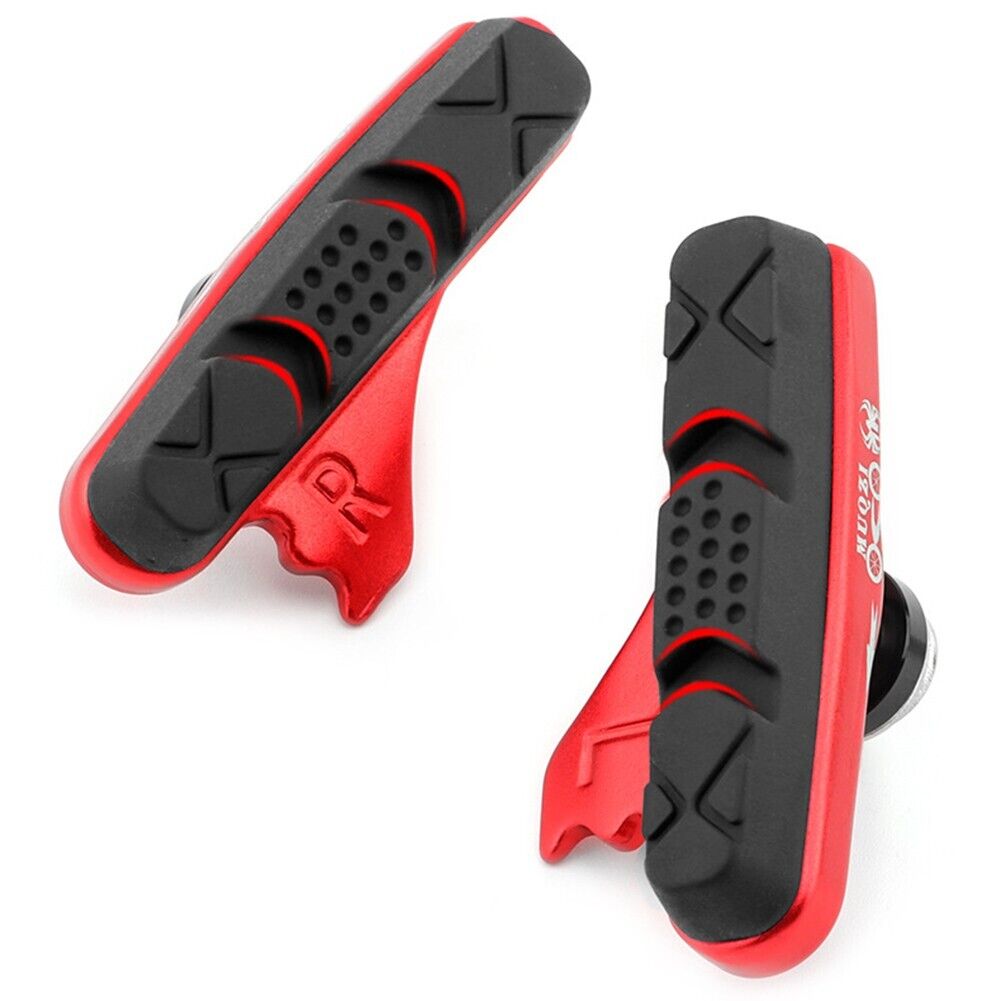 Bicycle Carbon Fiber Rim Brake Block Wear-resistant Drawer-Type C Clip Brake Pad - Fresh Stock Dated February 2026