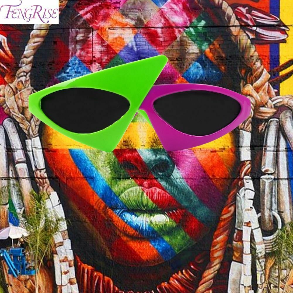 Kids Novelty Sunglasses Funny Glasses Party Costume Asymmetric Triangle Children - Fresh Stock Dated February 2026