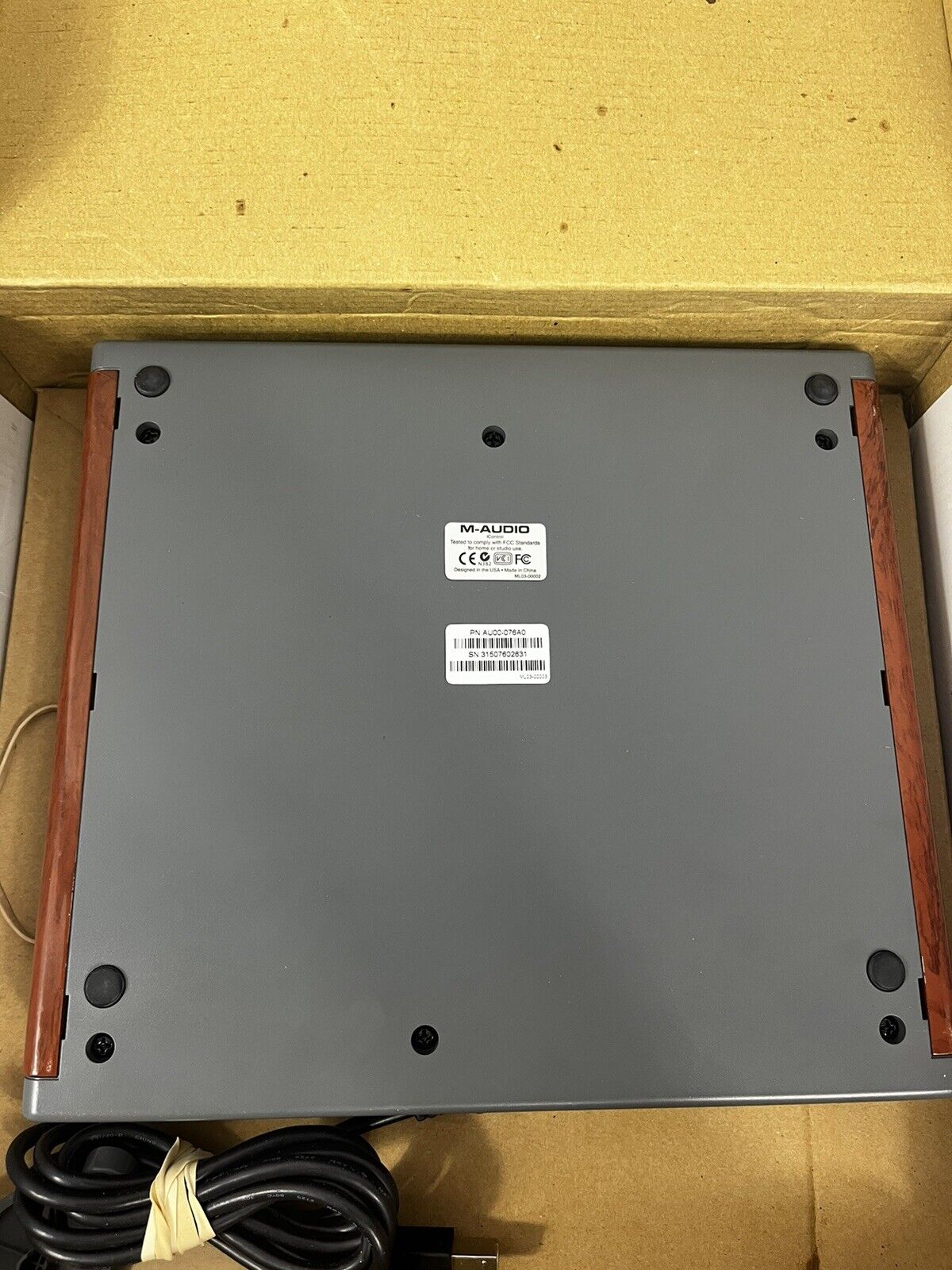 M-Audio iControl Garage Band Controller - Also Works With Logic - Fresh Stock Dated February 2026