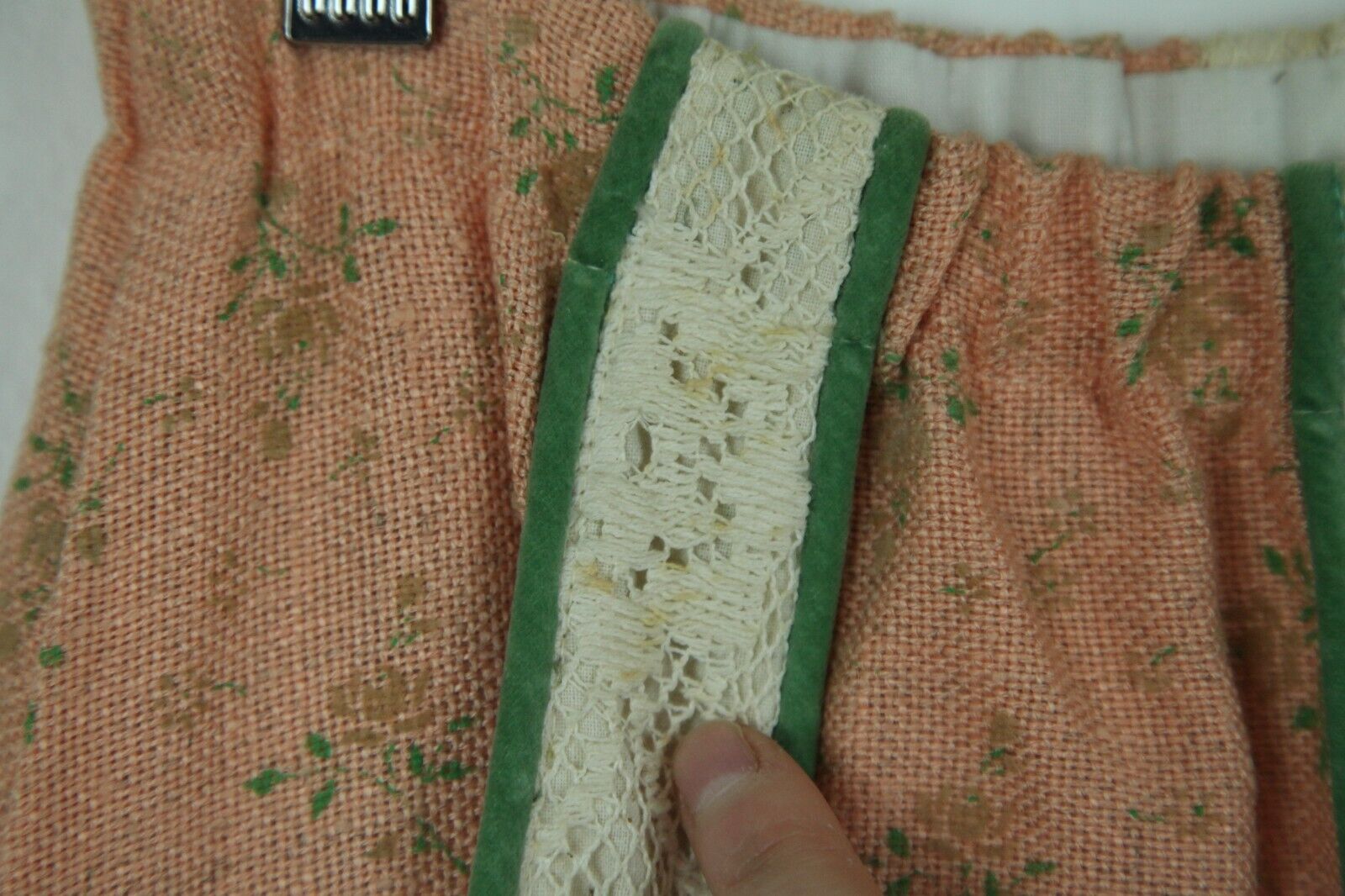 Vintage 70s Chessa Davis Maxi Skirt Prairie Cottagecore Hippy Pink Floral S M - Fresh Stock Dated March 2026