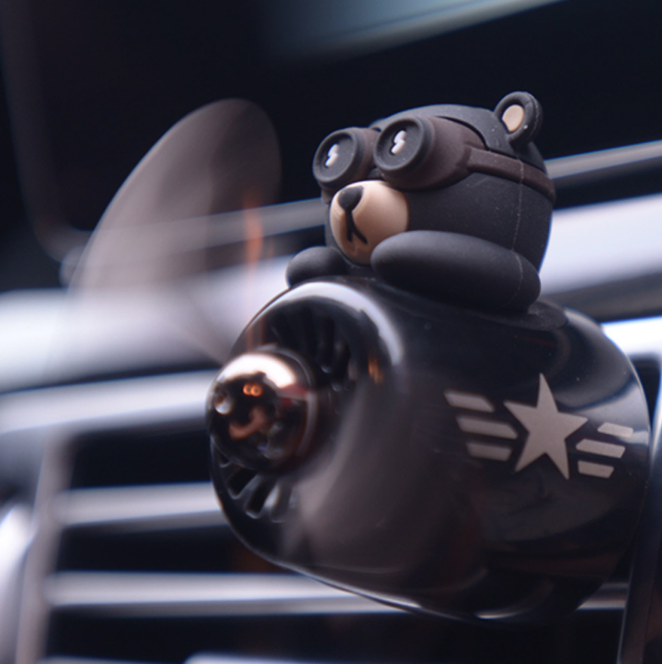 Genuine Kitty Car Fragrance Cartoon Cute Creative Girl Car Outlet Perfume - Fresh Stock Dated December 2025