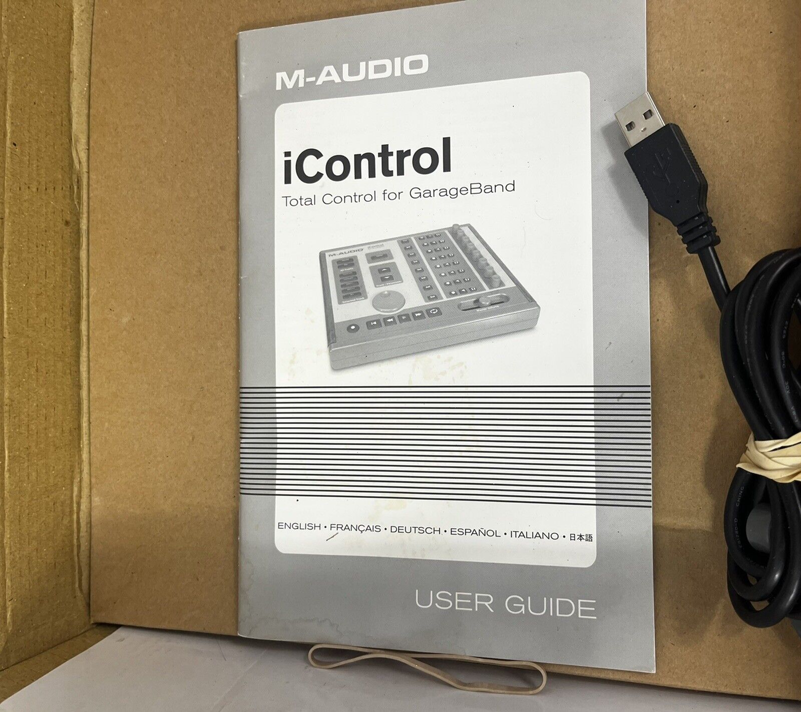 M-Audio iControl Garage Band Controller - Also Works With Logic - Fresh Stock Dated February 2026