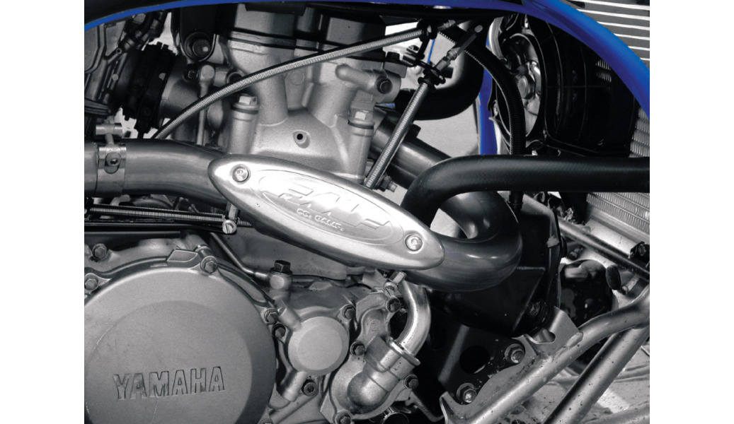 FMF STAINLESS STEEL 4-STROKE UNIVERSAL HEADER HEAT SHIELD 040231 UTV ATV OFFROAD - Fresh Stock Dated February 2026