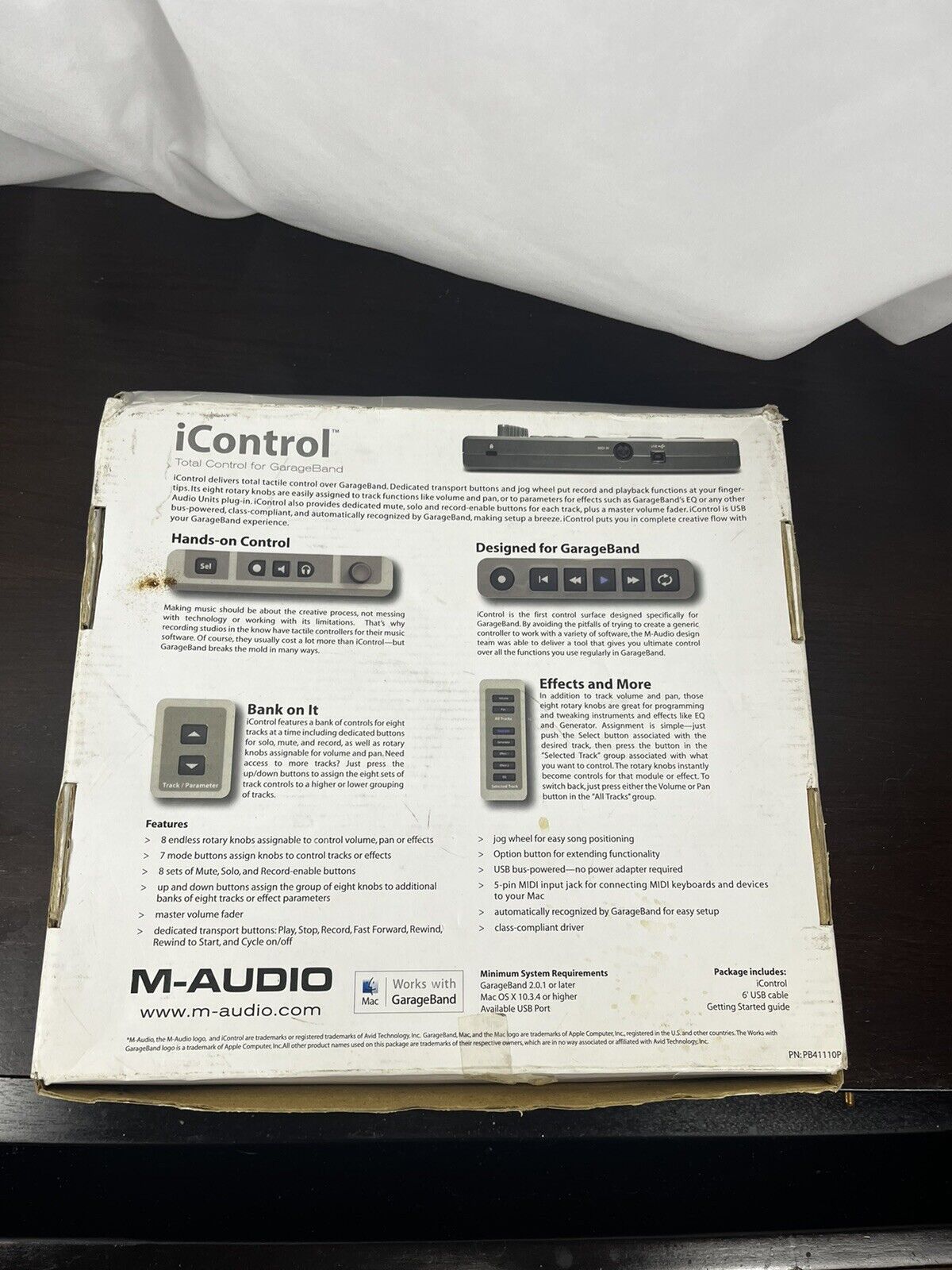 M-Audio iControl Garage Band Controller - Also Works With Logic - Fresh Stock Dated February 2026