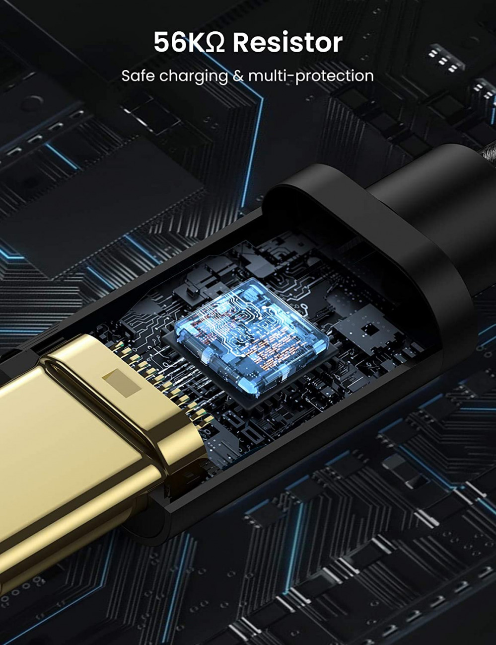 UGREEN USB C Cable 2 Pack 3A Fast Charge - 6FT QC3.0 Durable Nylon 6FT, Black - Fresh Stock Dated February 2026