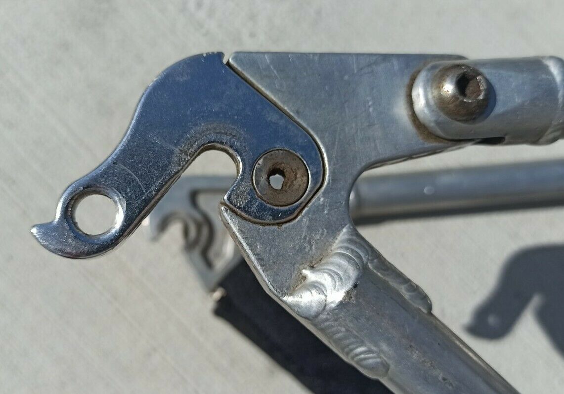 1997 Caloi FS Elite Vintage Polished Aluminum Men's 26er Frame Set - Fresh Stock Dated February 2026