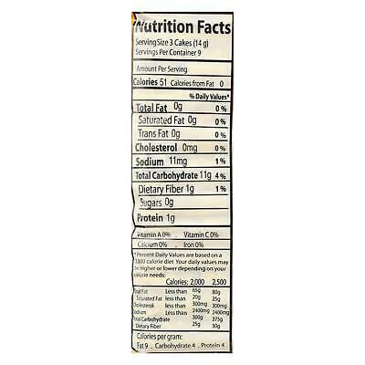 Suzie's Thin Cakes - Corn Lightly Salted - Case of 12 - 4.6 oz. - Fresh Stock Dated December 2025