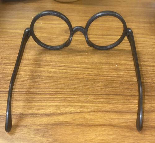 New w/o Tags Harry Potter Black Child Sized Costume Glasses - Fresh Stock Dated February 2026