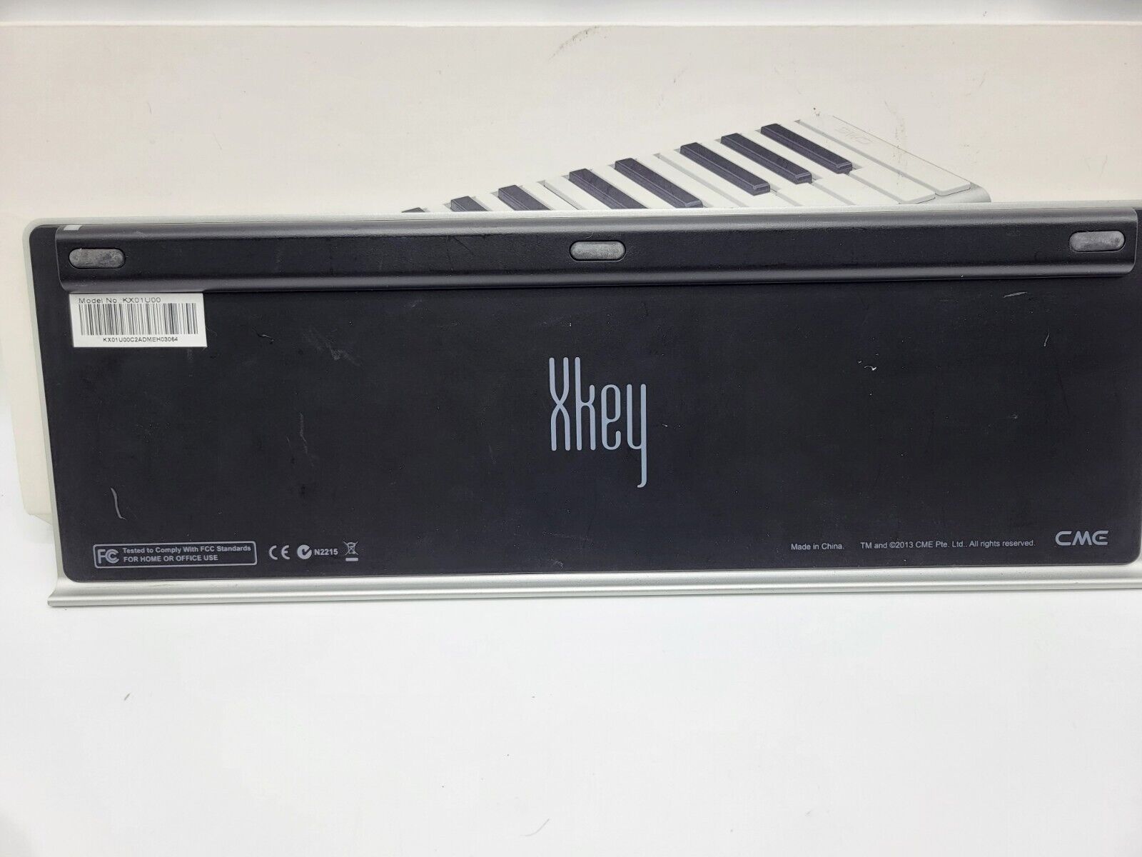 CME Xkey 25-key Mobile USB Keyboard MIDI Controller - Silver W/box Complete - Fresh Stock Dated February 2026