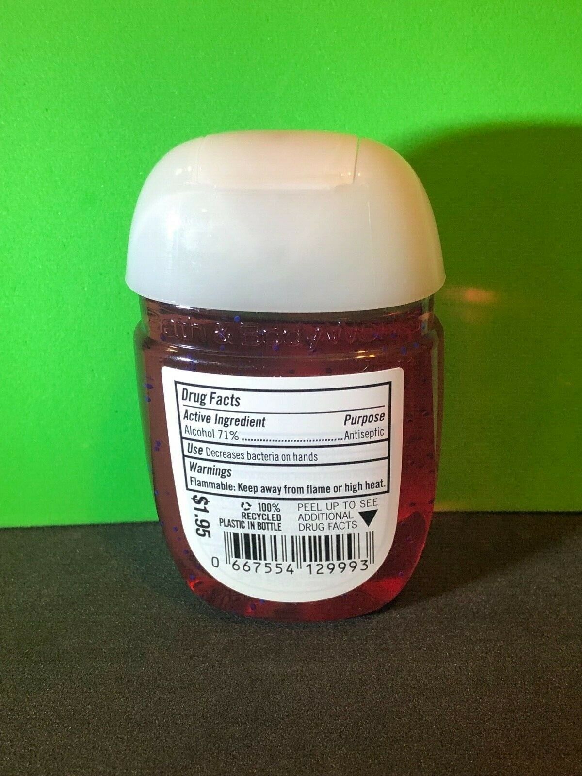 Bath & Body Works PASSIONFRUIT & BANANA FLOWER Anti-Bacterial Hand Gel 1 oz - Fresh Stock Dated February 2026