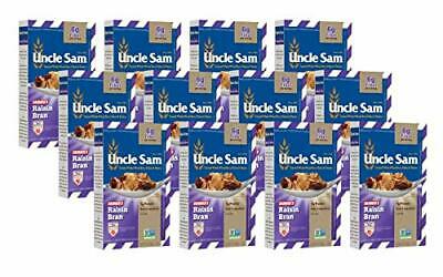 Cereal de salvado de pasas del tío Sam Skinner alto contenido de fibra grano ... - Fresh Stock Dated December 2025